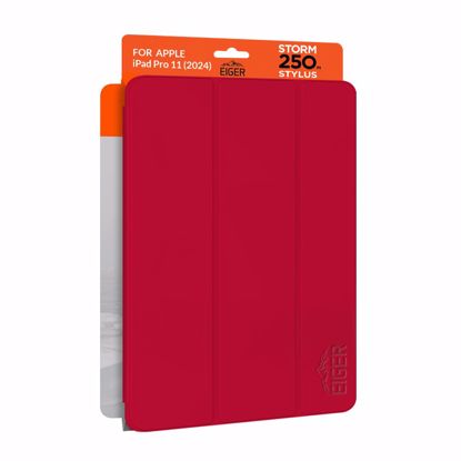 Picture of Eiger Eiger Storm 250m Stylus Case for iPad Pro 11 (2025) / (2024) Retail Sleeve in Red